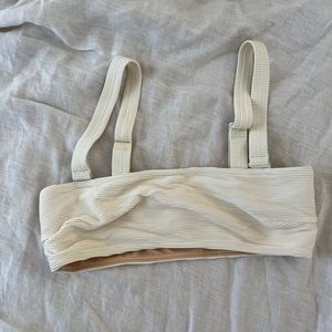 Zulu & zephyr cream top